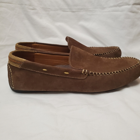 Johnston & Murphy Men Hembree Ven Tan Suede Loafers Size 10.5 main image 8